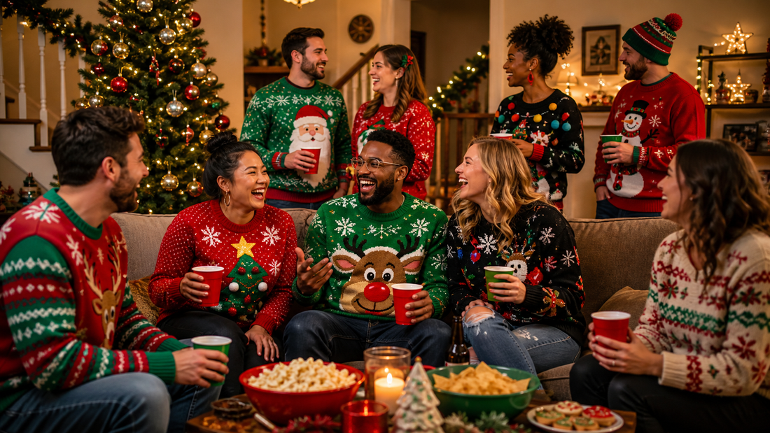 Ugly Christmas Sweater Party Guide: Outfit Ideas, Games & Contest Tips