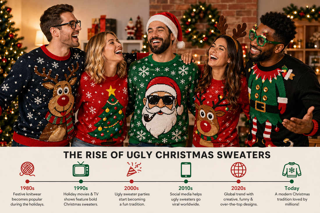 Why Ugly Christmas Sweaters Became So Popular: History & Trends