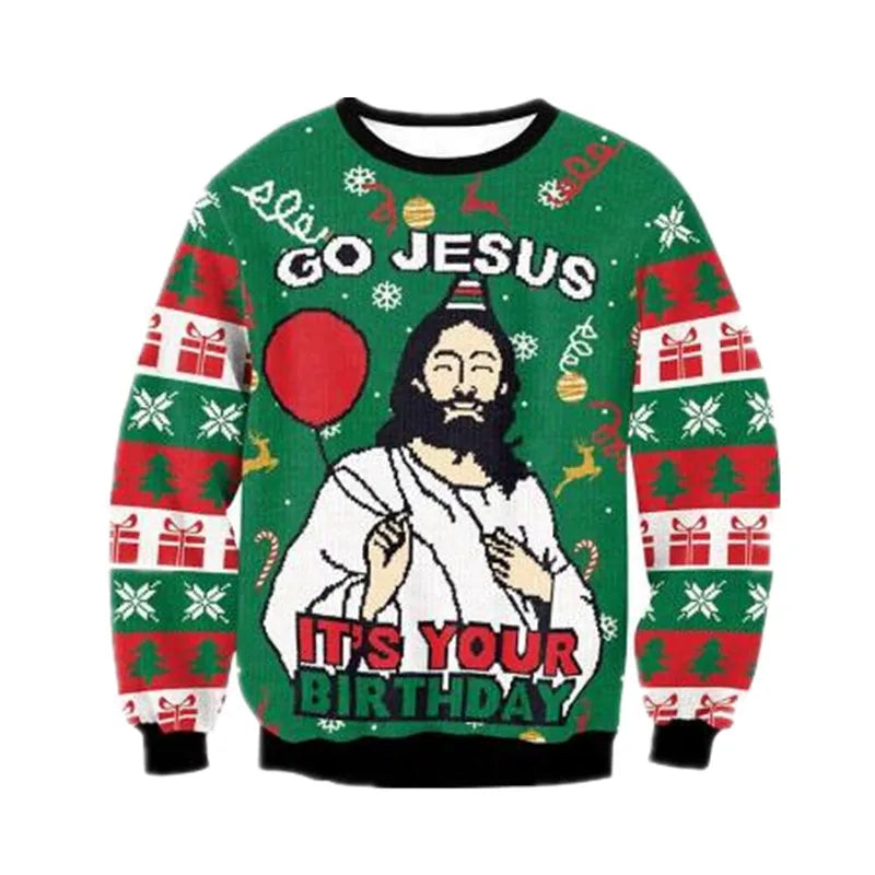 Adult ugly Christmas sweater