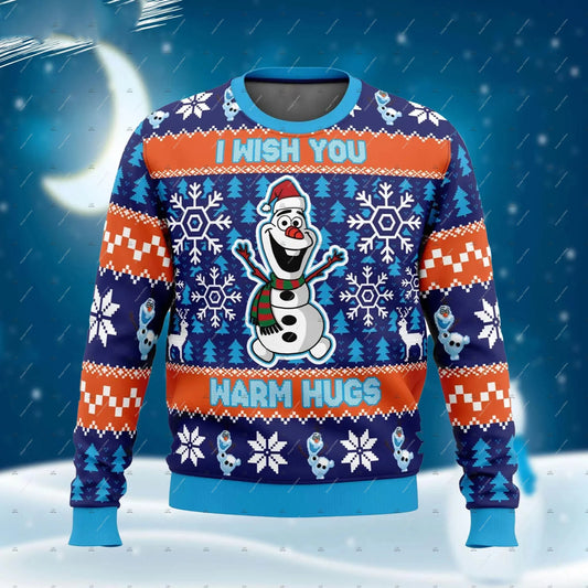 Men's ugly Christmas sweater - Olaf