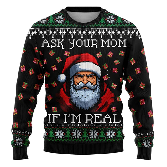 Funny Men's ugly Christmas sweater
