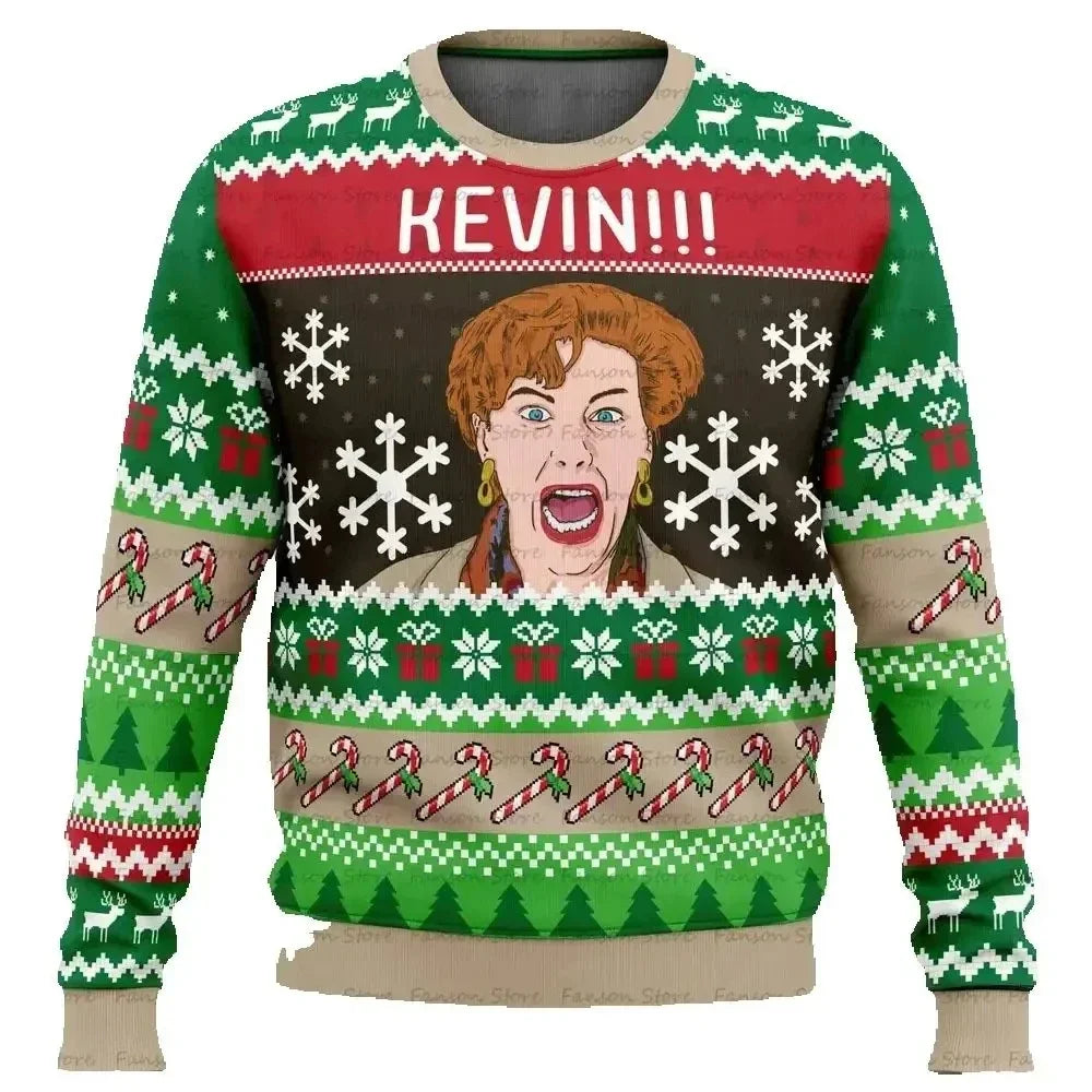 Men's ugly Christmas sweater – Home Alone Kevin