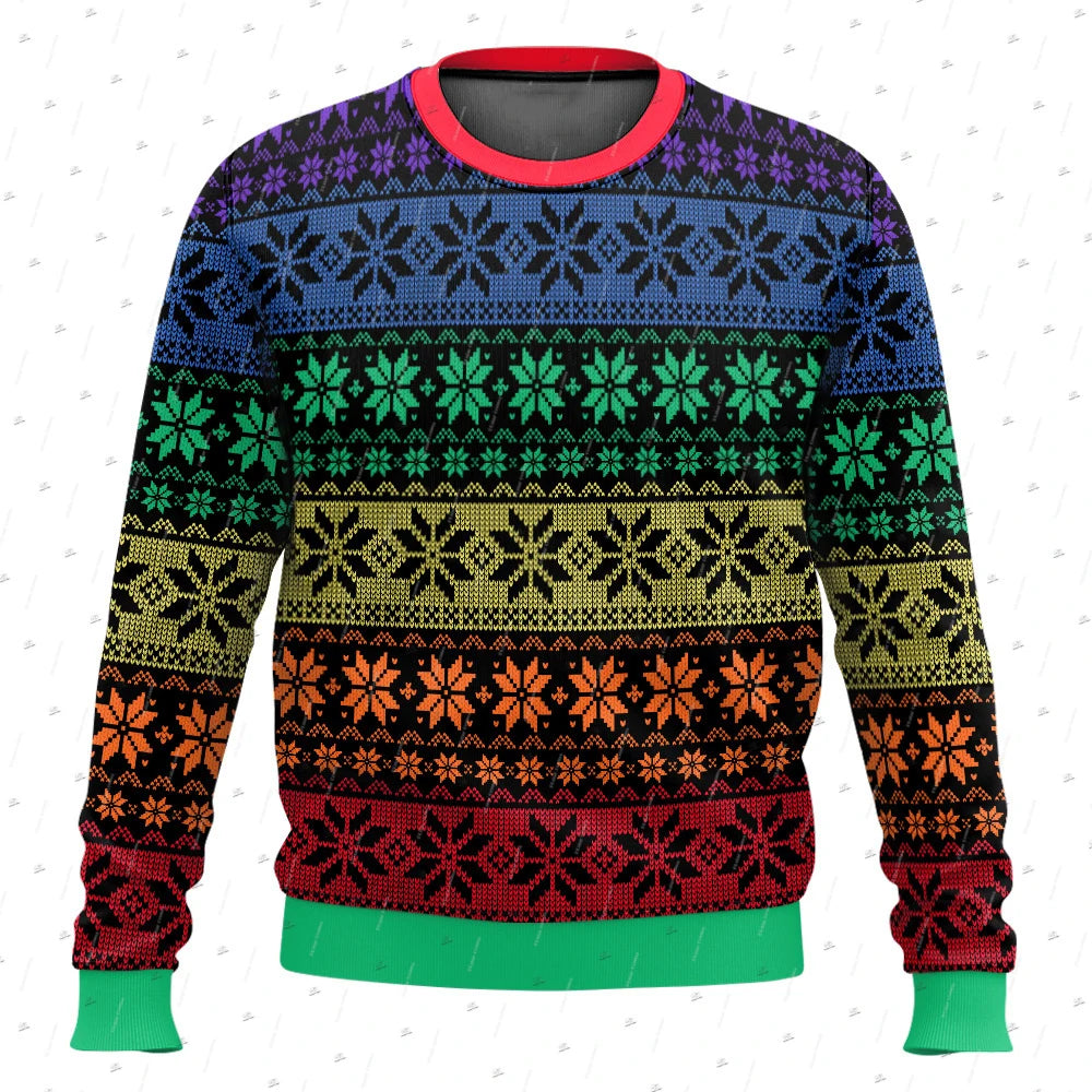 Ugly Christmas sweater - Snowflakes