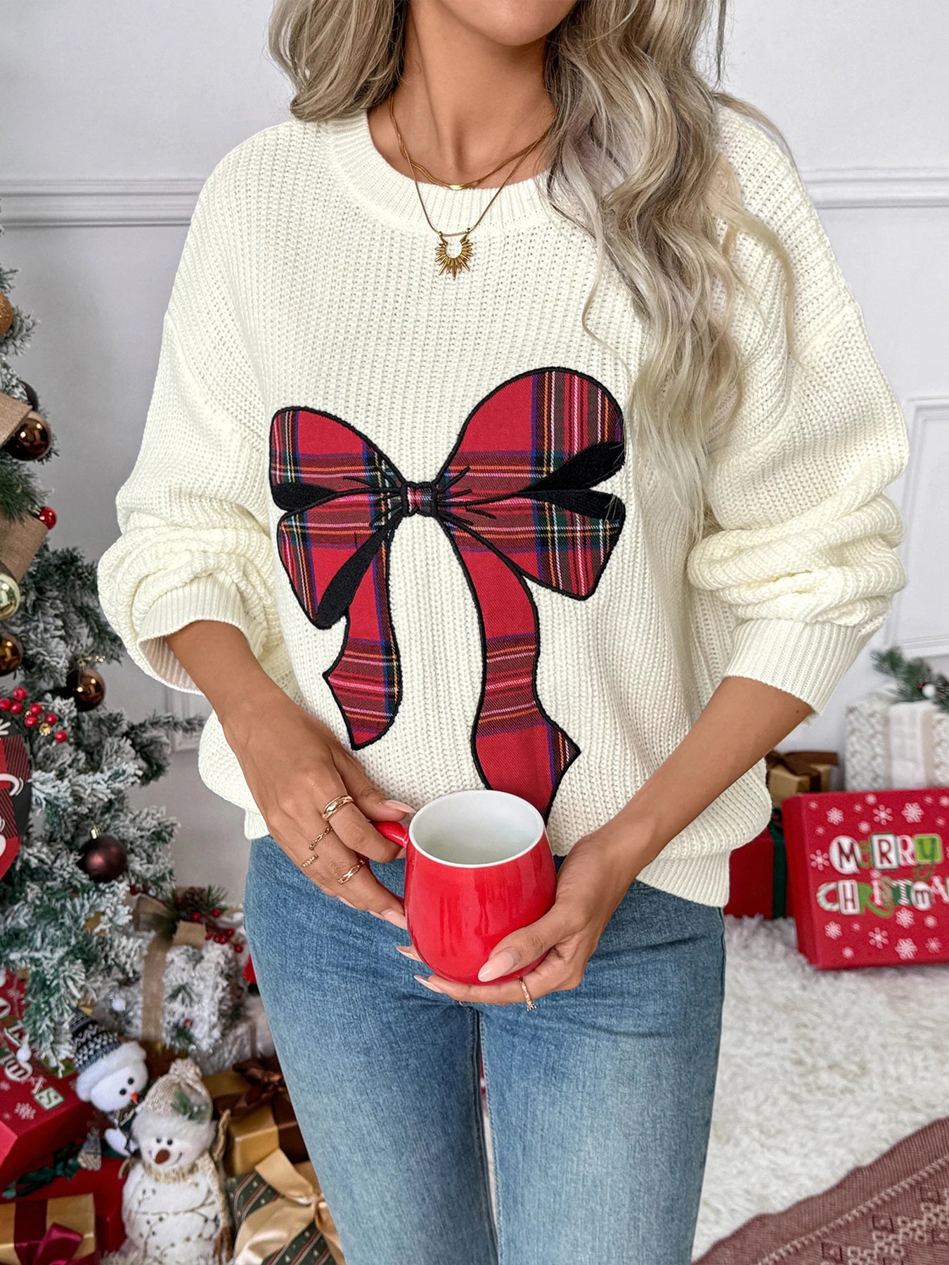 Women's holiday sweater