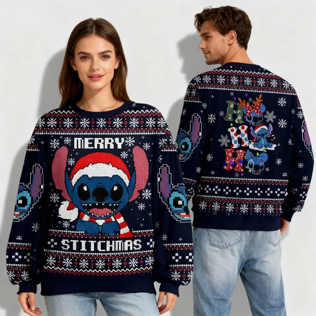 Christmas sweater unisex - Stitch