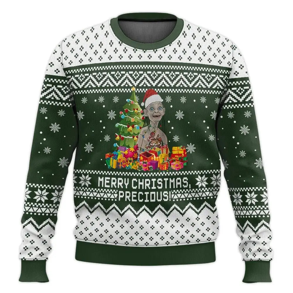Men's ugly Christmas sweater - Gollum