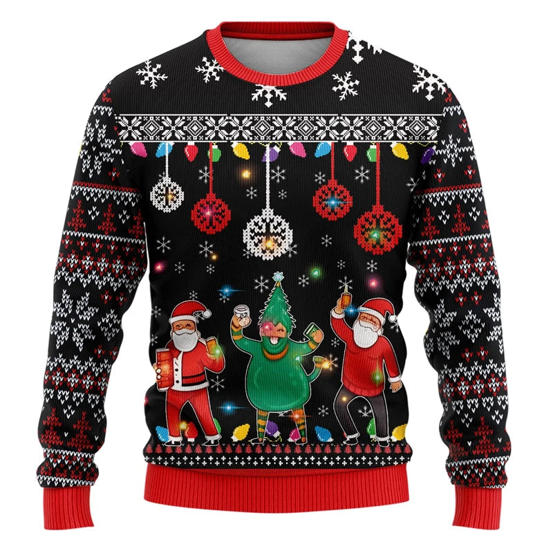 Men's ugly Christmas party sweater