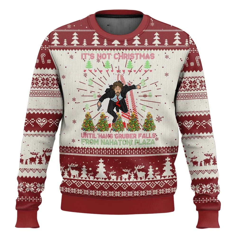 Men's ugly Christmas sweater - Hans Gruber