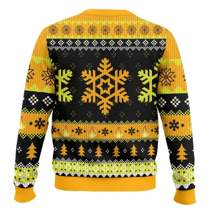 Men's ugly Christmas sweater - Everything is fine