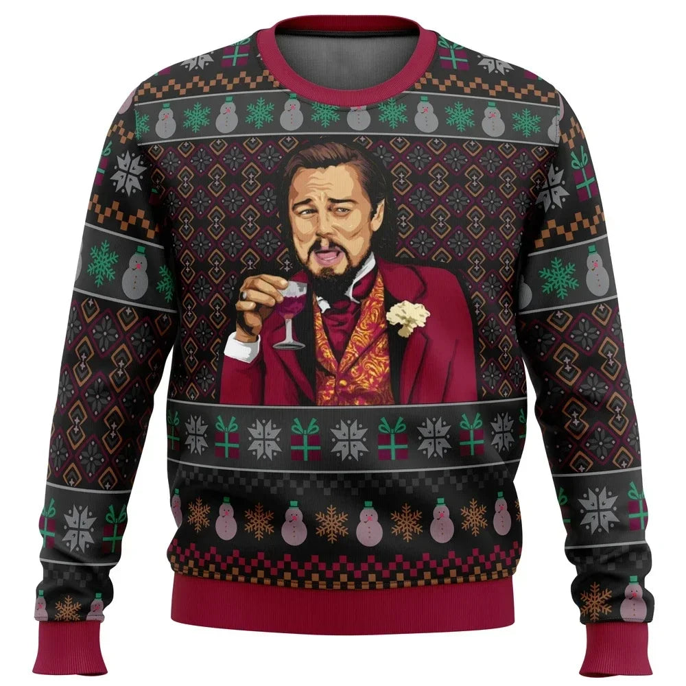 Men's ugly Christmas sweater - Leonardo