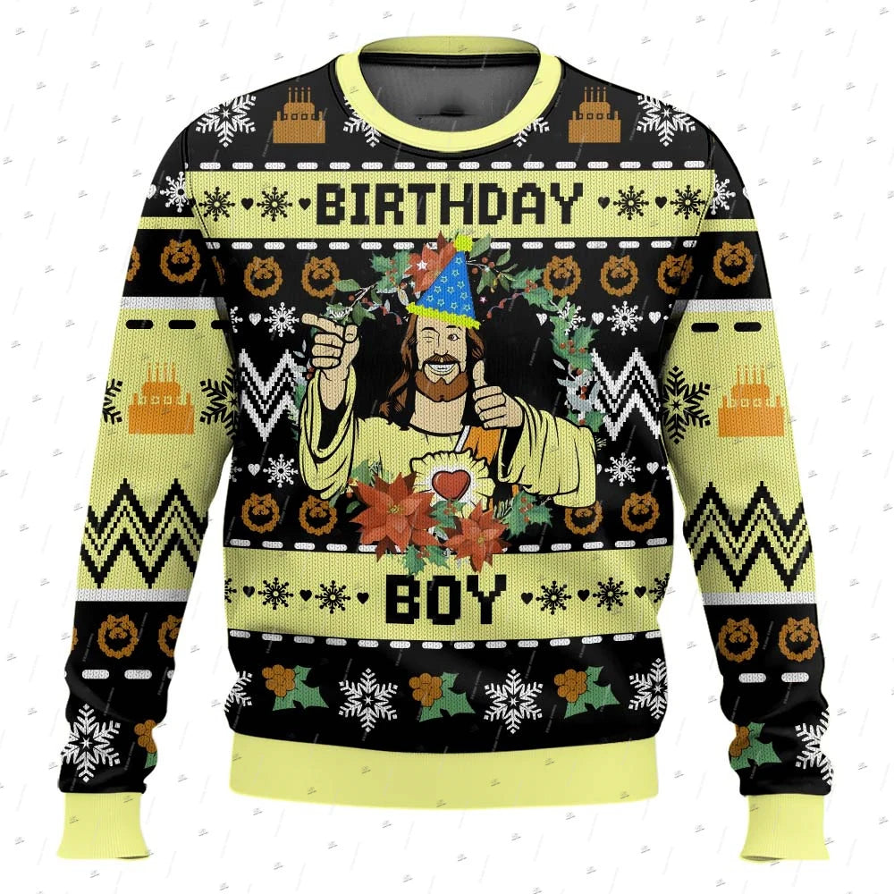 Men's ugly Christmas sweater - Birthday boy