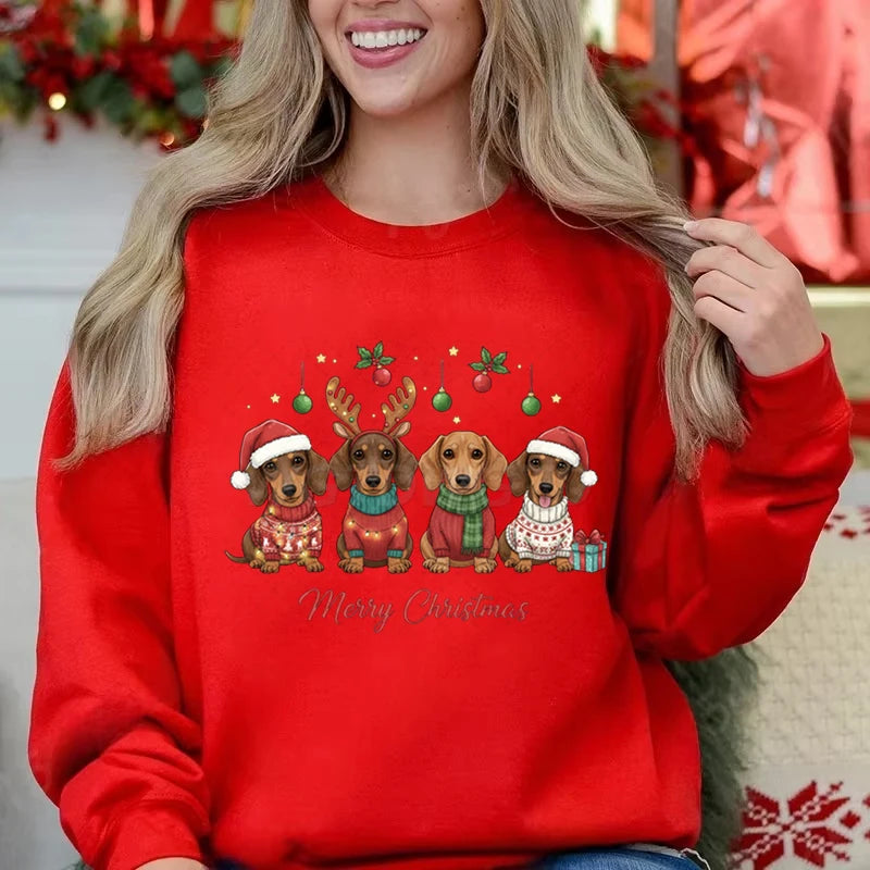Unisex Christmas sweater - Dogs