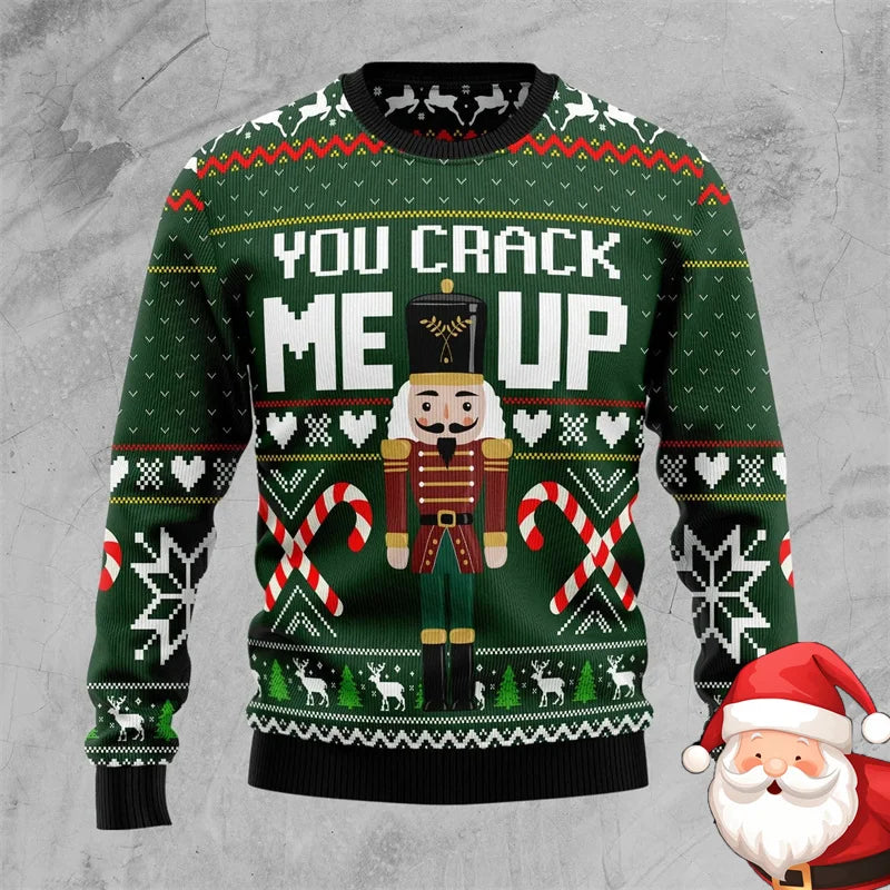 Men's ugly Christmas sweater - Nutcracker