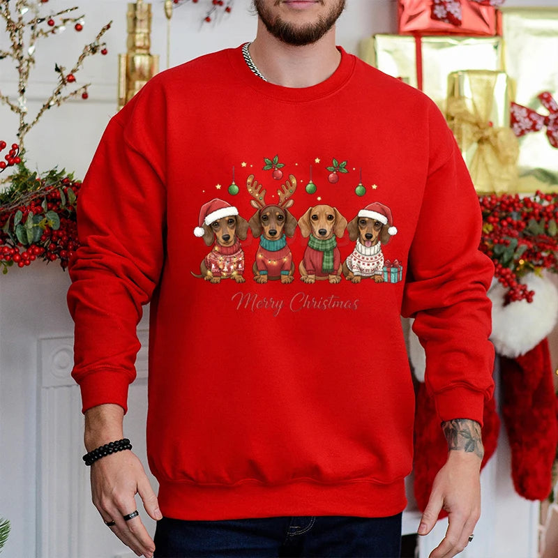 Unisex Christmas sweater - Dogs