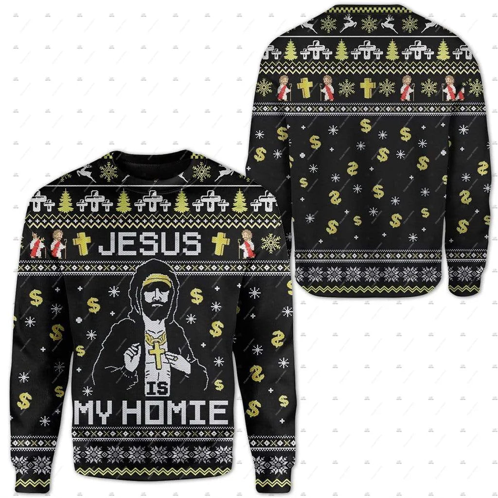 Men's ugly Christmas sweater – My homie