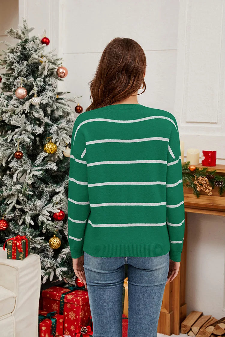 Women's Christmas sweater - Green