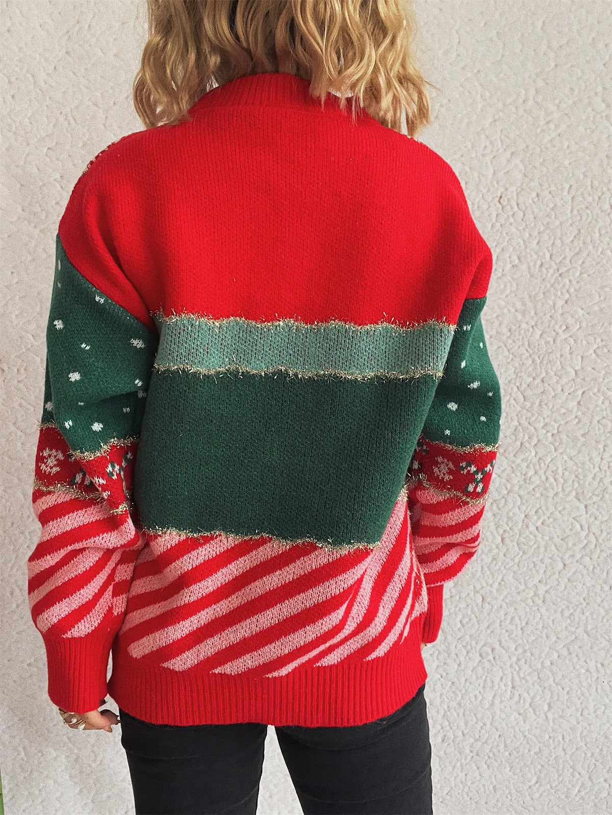 Women's Christmas sweater - Merry Jolly